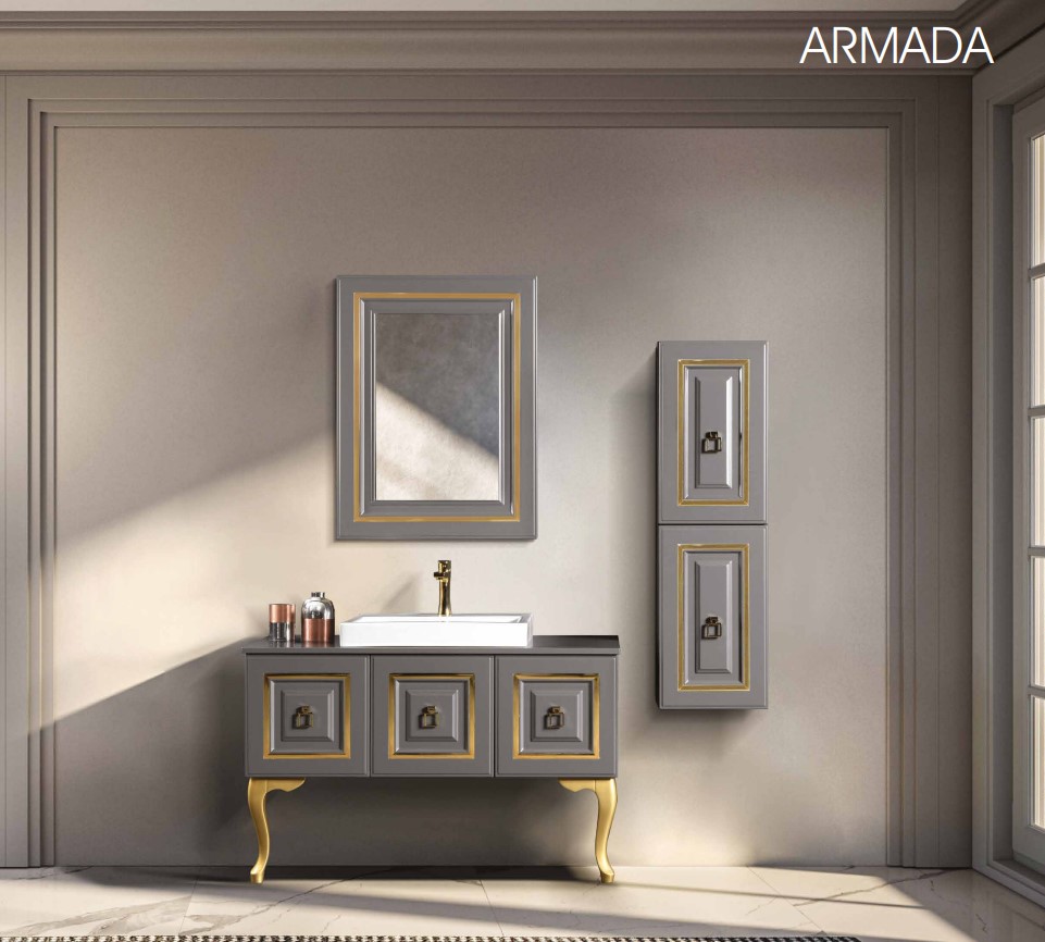 BANYO DOLABI ARMADA ANTRASİT - BOY DOLABI 